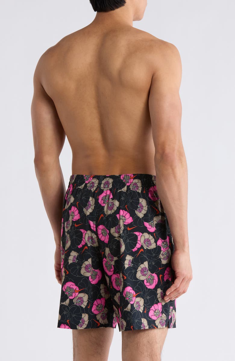 Nike 7-Inch Volley Swim Shorts, Alternate, color, Black