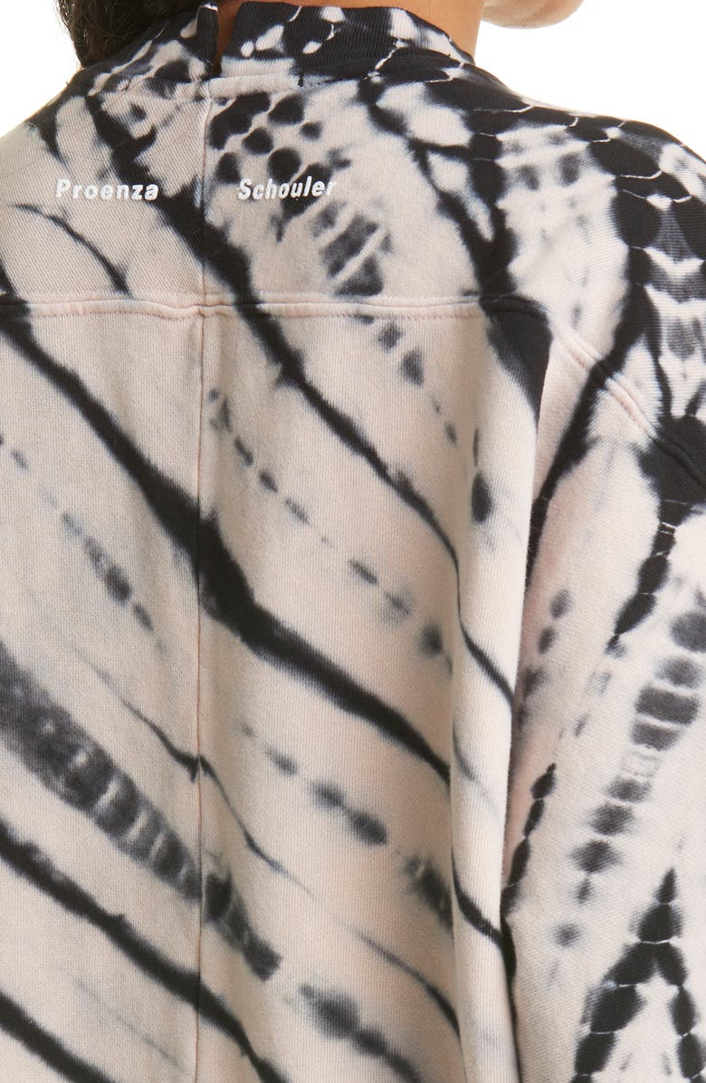 Proenza Schouler White Label Tie Dye Sweatshirt, Alternate, color,