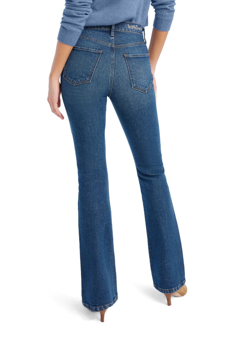 The Valentina Super High Waist Bootcut Jeans, Alternate, color, FLAGSTAFF