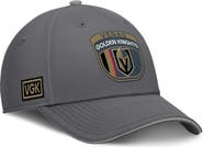 FANATICS Men's Fanatics Gray Vegas Golden Knights Home Ice Flex Hat
