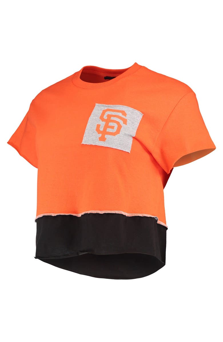 REFRIED APPAREL Women's Refried Apparel Orange San Francisco Giants Cropped T-Shirt, Alternate, color, 