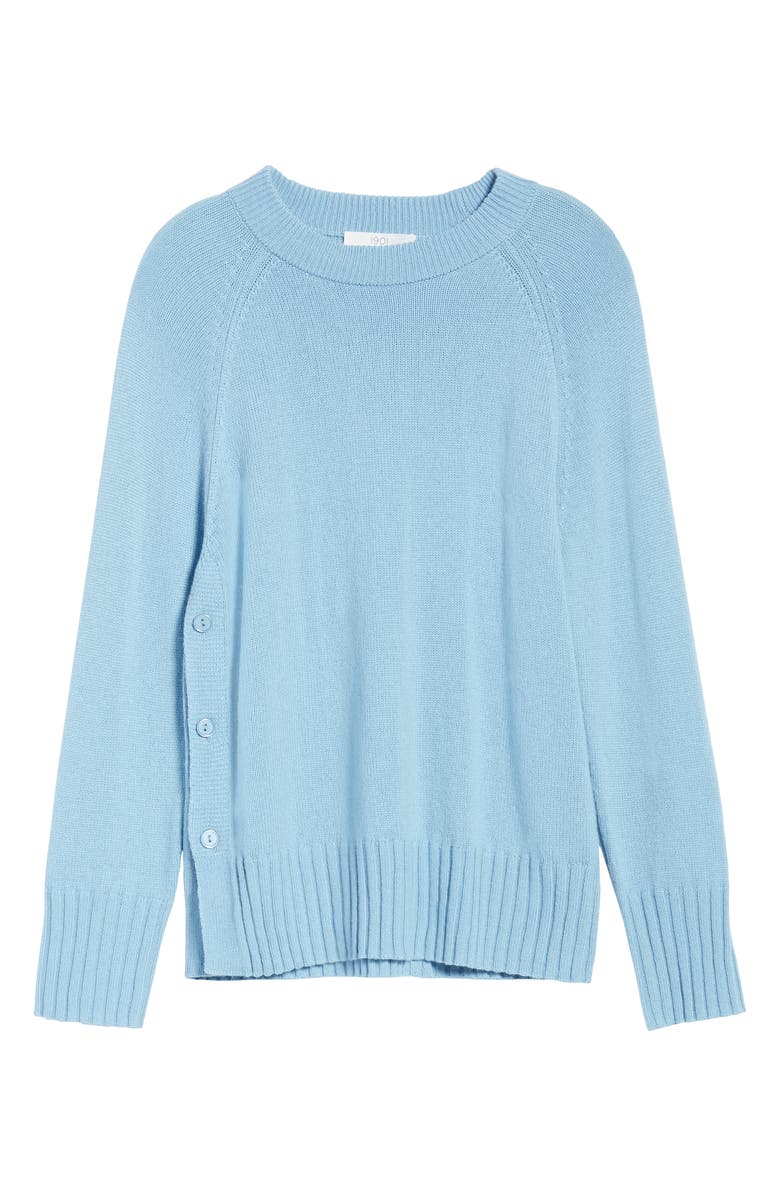1901 Side Button Sweater, Alternate, color, 
