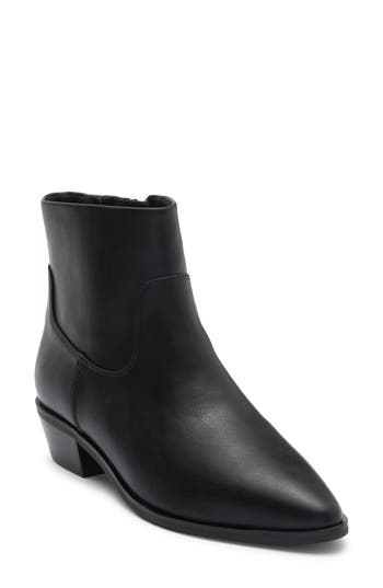 Nordstrom Rack Reagan Ankle Boot In Black