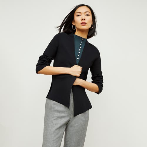 M.m.lafleur Woolf Jardigan In Black