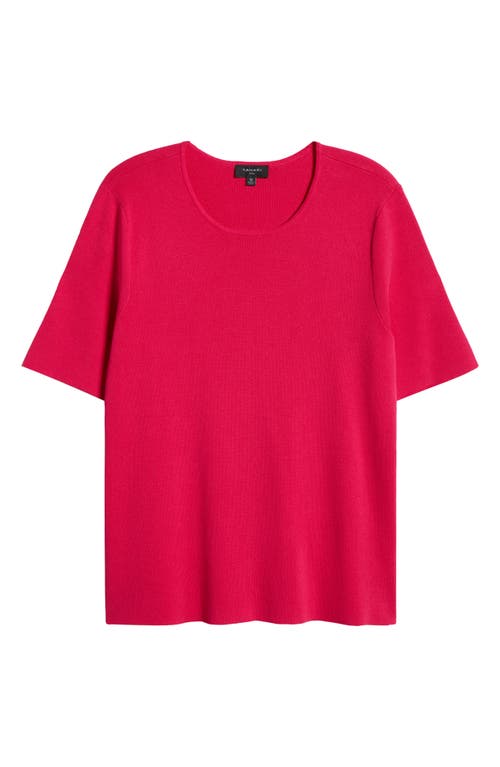 TAHARI ASL TAHARI ASL SHORT SLEEVE SWEATER