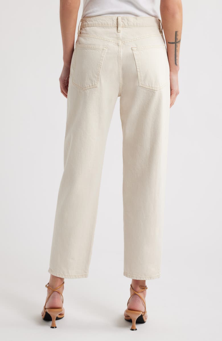 FRAME The Candle High Waist Barrel Jeans, Alternate, color, Butter