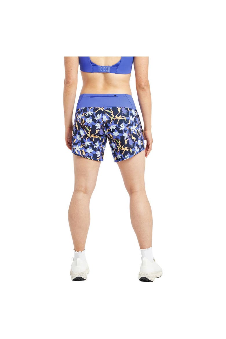 Ra Printed 6In Short - Women's, Alternate, color, Ink Blue Aquila Bloom