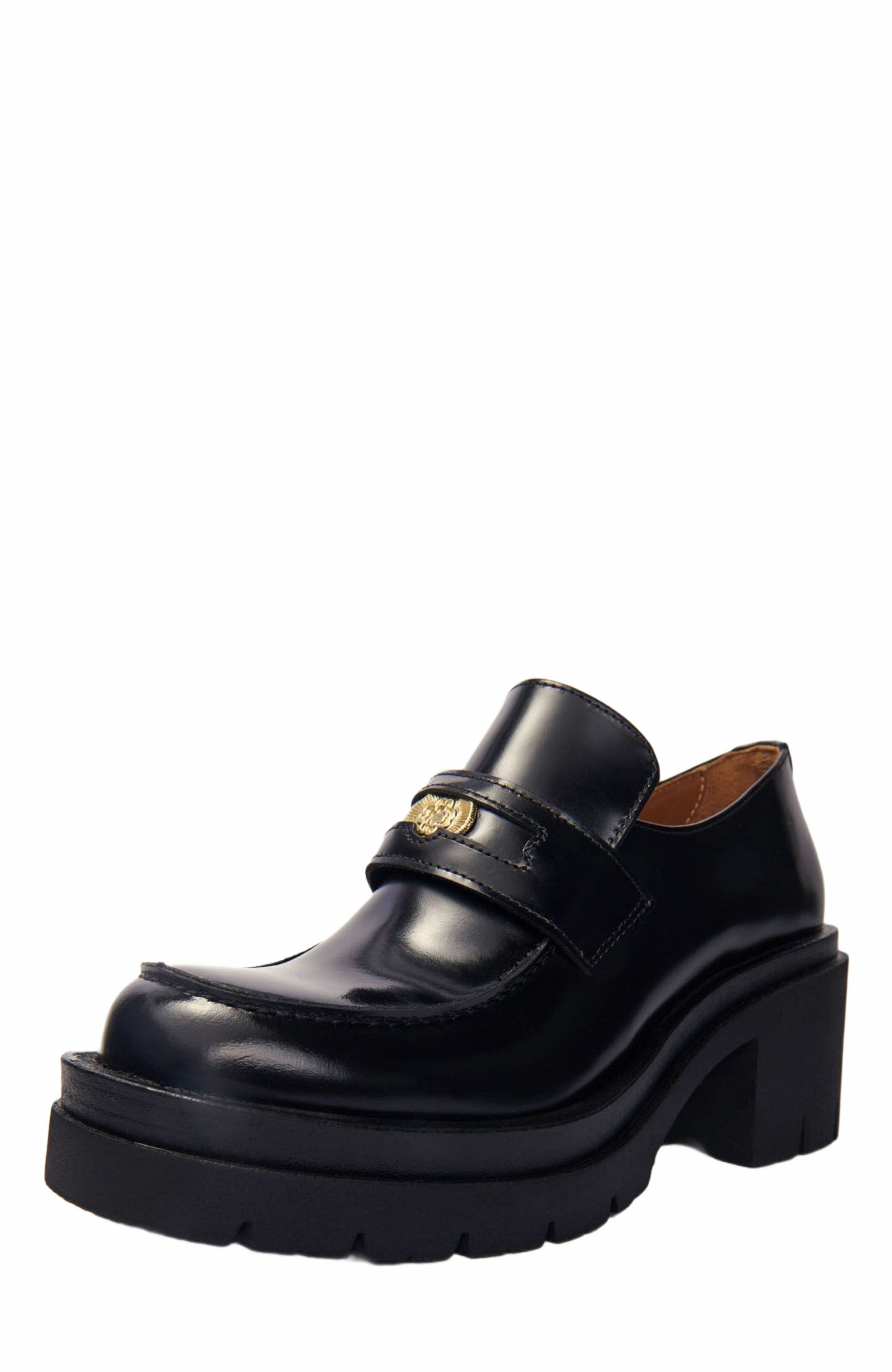 maje Heeled loafers, Alternate, color, 