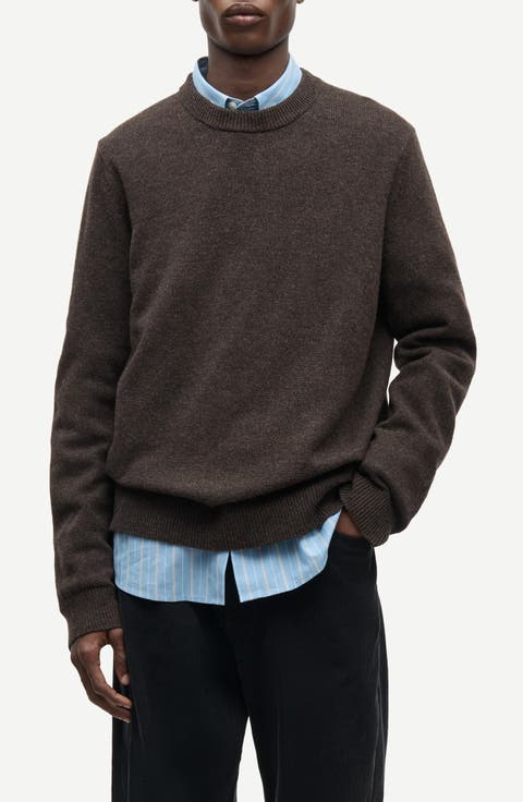 Isak Merino Wool Crewneck Sweater