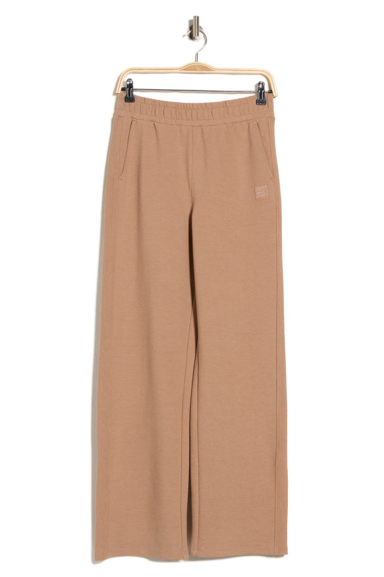High Waist Straight Leg Pants, Alternate, color, WOODSMOKE