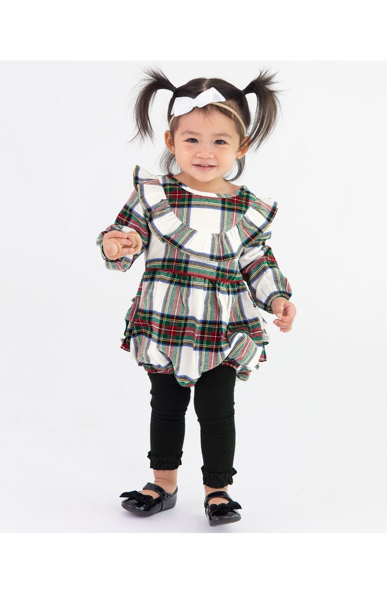 RuffleButts 3-Pack Girls Footless Ruffle Tights, Alternate, color, 