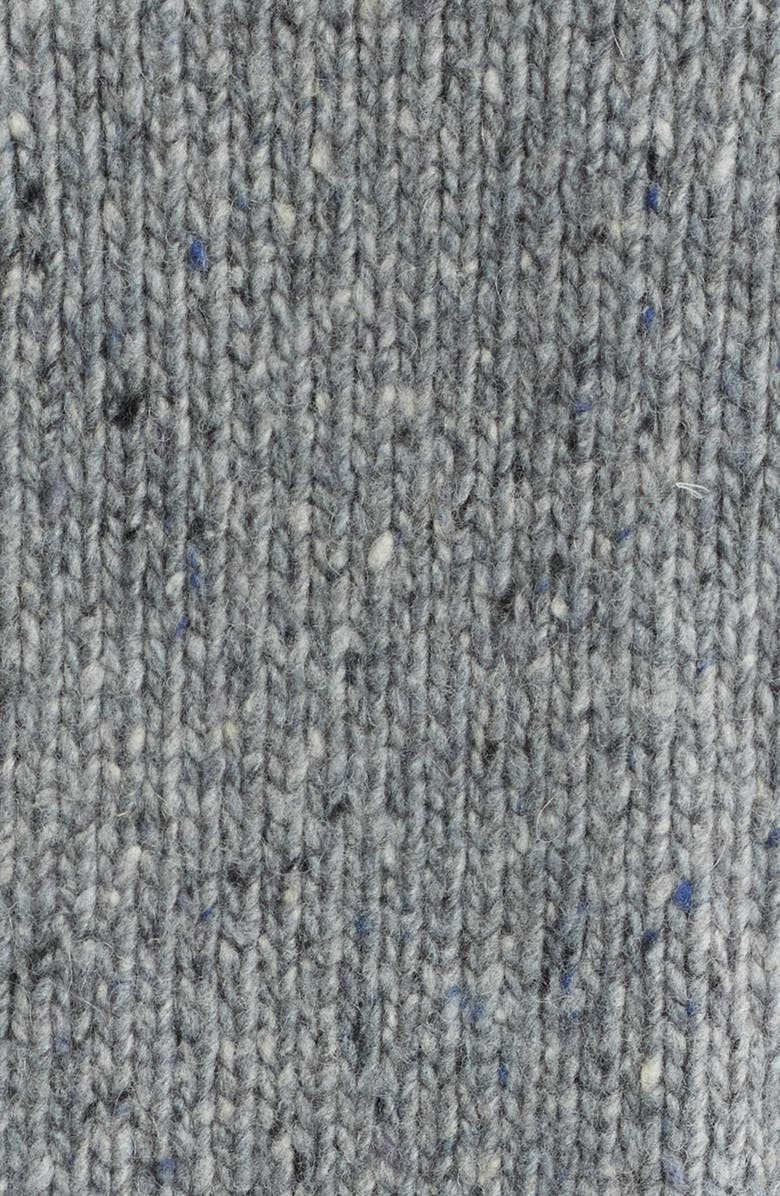 FRAME Sailor Merino Wool Blend Sweater, Alternate, color, Grey Melange