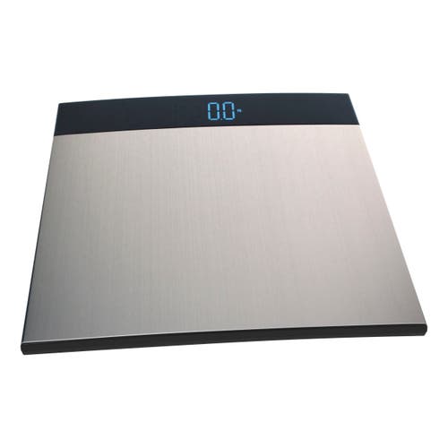 Escali Extra Large Stainless Steel Bathroom Scale In Silver