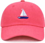 Bits & Bows Sailboat Baseball Hat