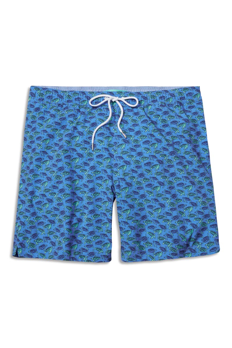 Riviera Floating Turtles Swim Trunks, Alternate, color, FLOATING TURTLES