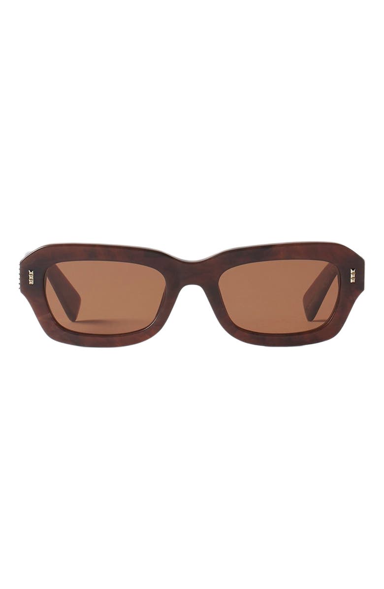 Lanvin Concerto Sunglasses, Main, color, Brown/Natural
