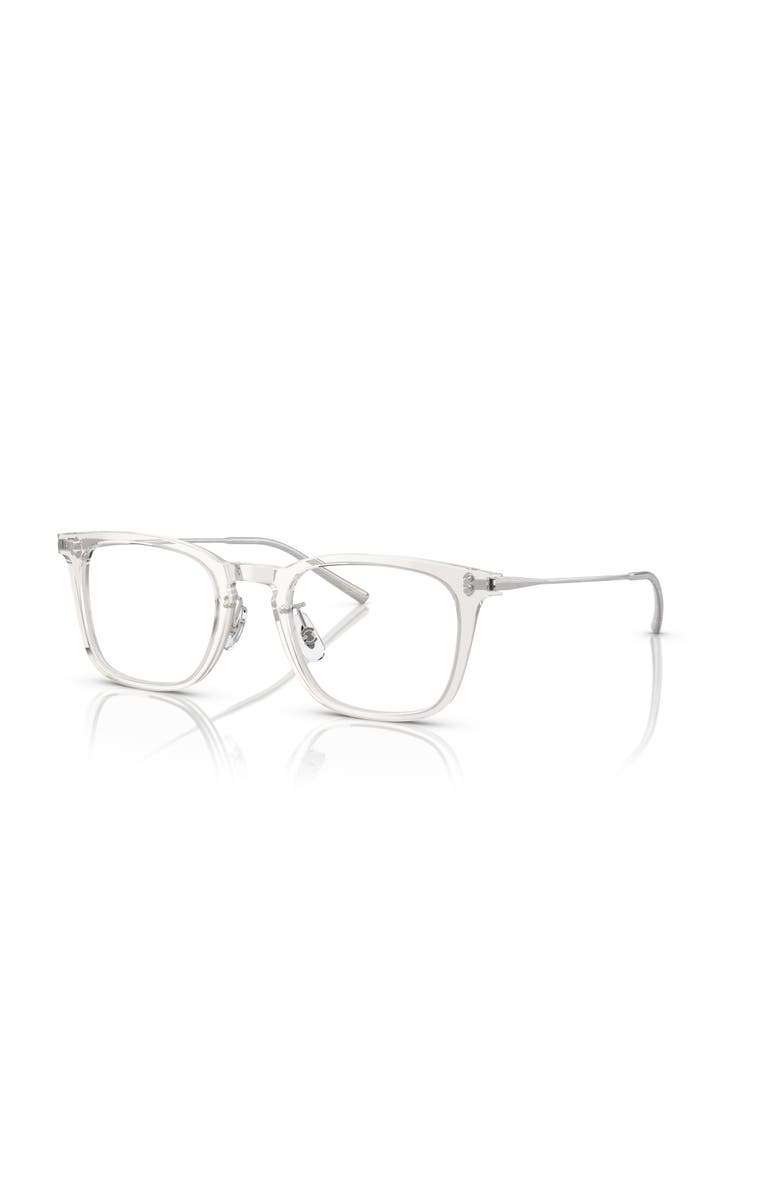 Oliver Peoples 49mm Rectangle optical glasses, Main, color, Grey