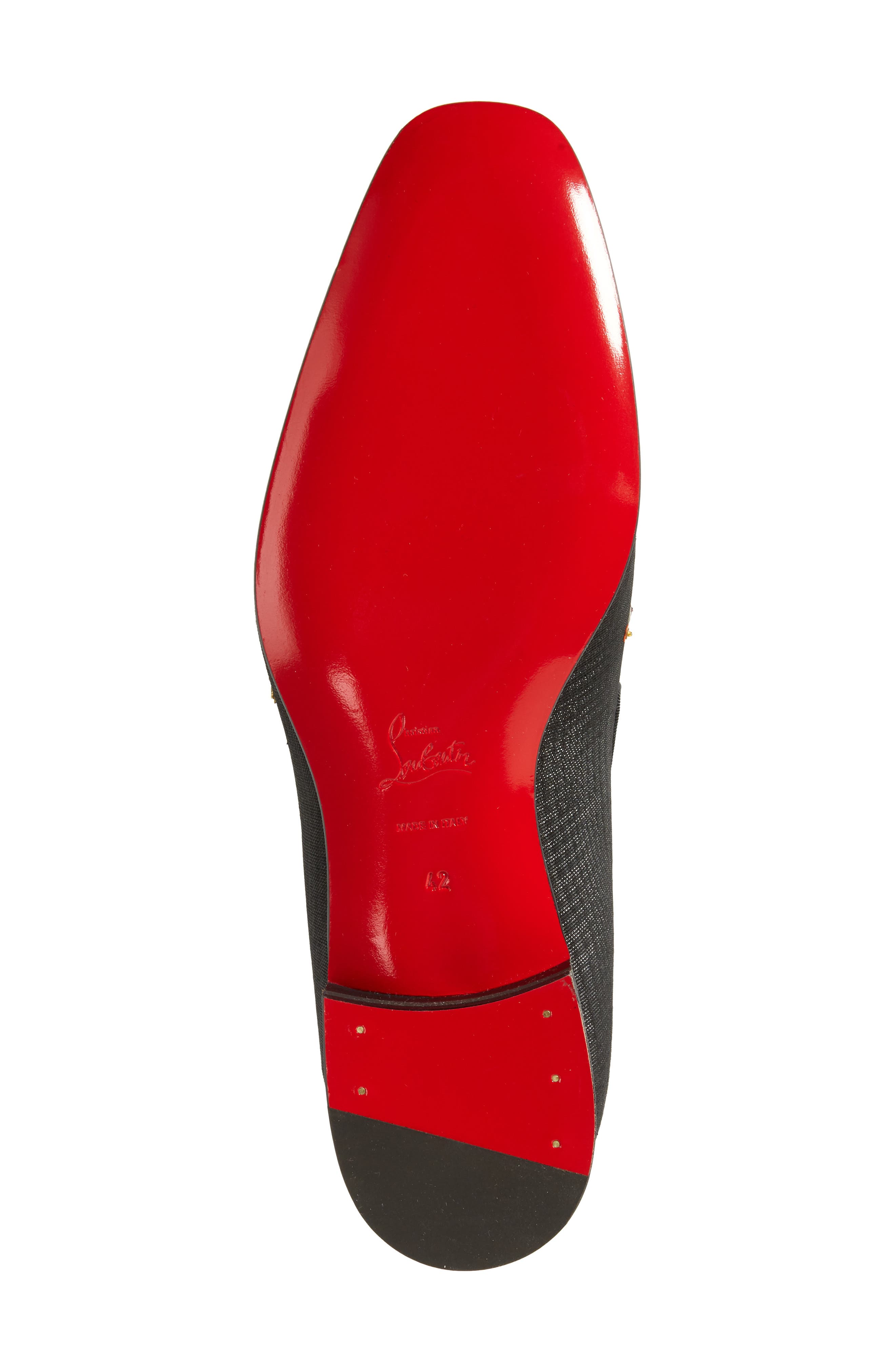 Christian Louboutin Aqualac Beaded Loafer, Alternate, color, 