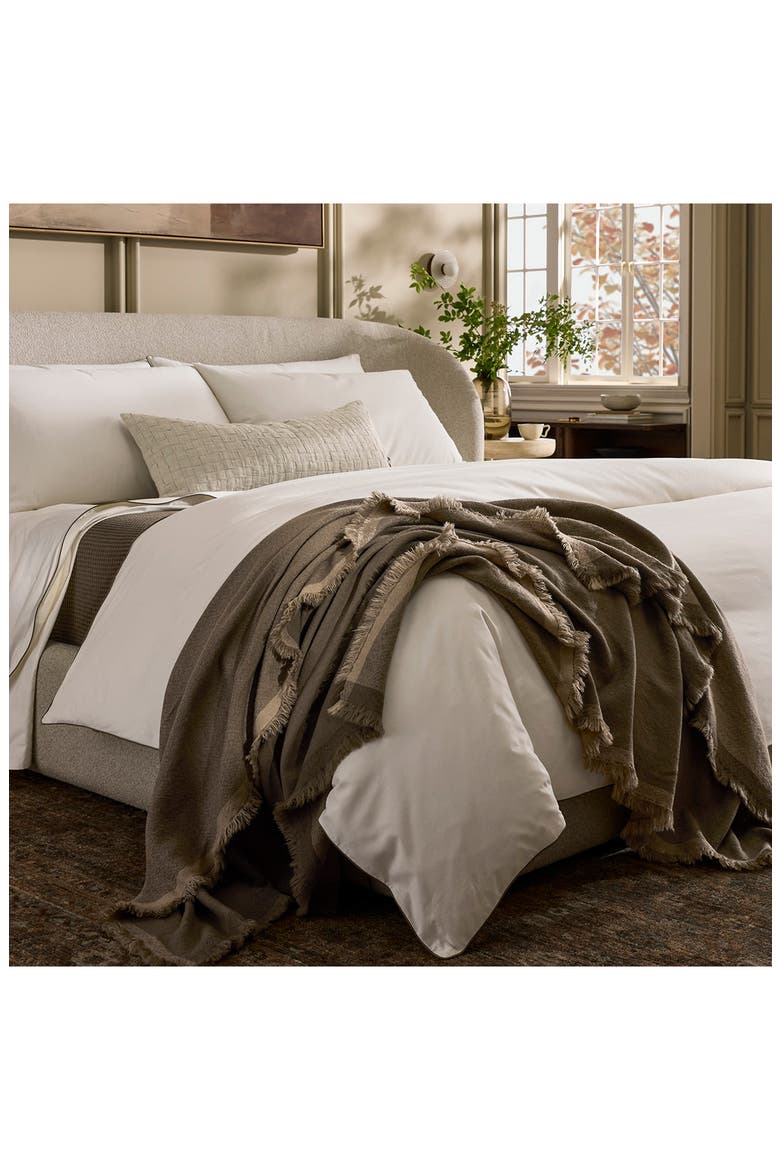 Lave Wool Throw Blanket, Alternate, color, WALNUT/ TWIG