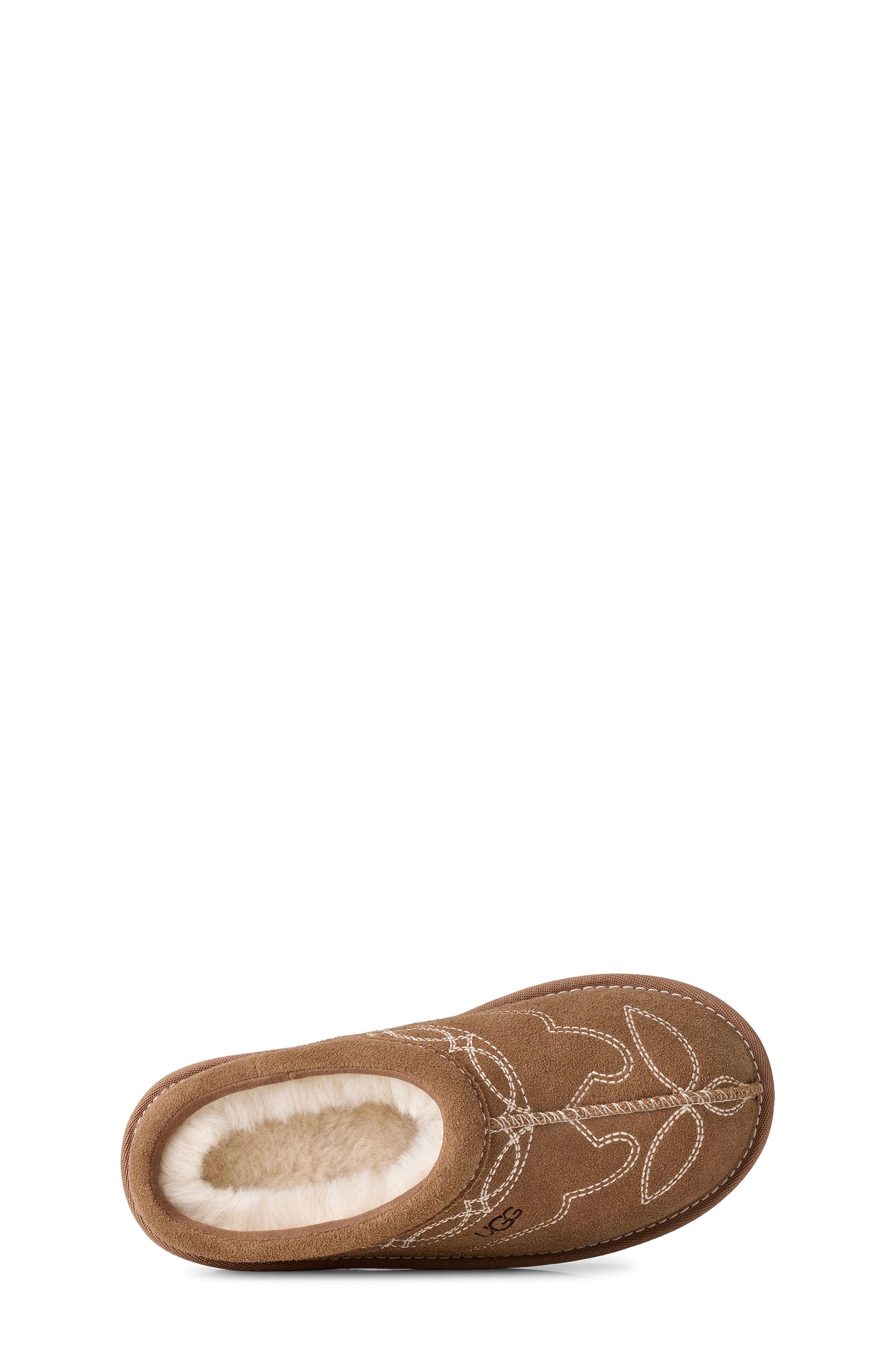 Kids' Tasman II Western Slipper, Alternate, color, CHESTNUT
