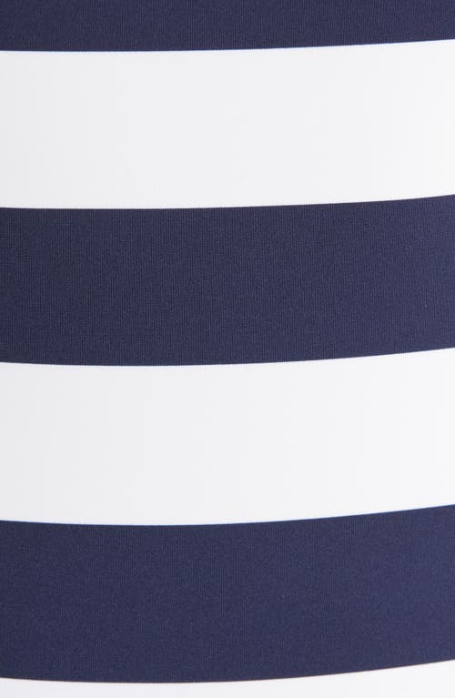 Bondi Born Margot Stripe One-piece Swimsuit In Multi