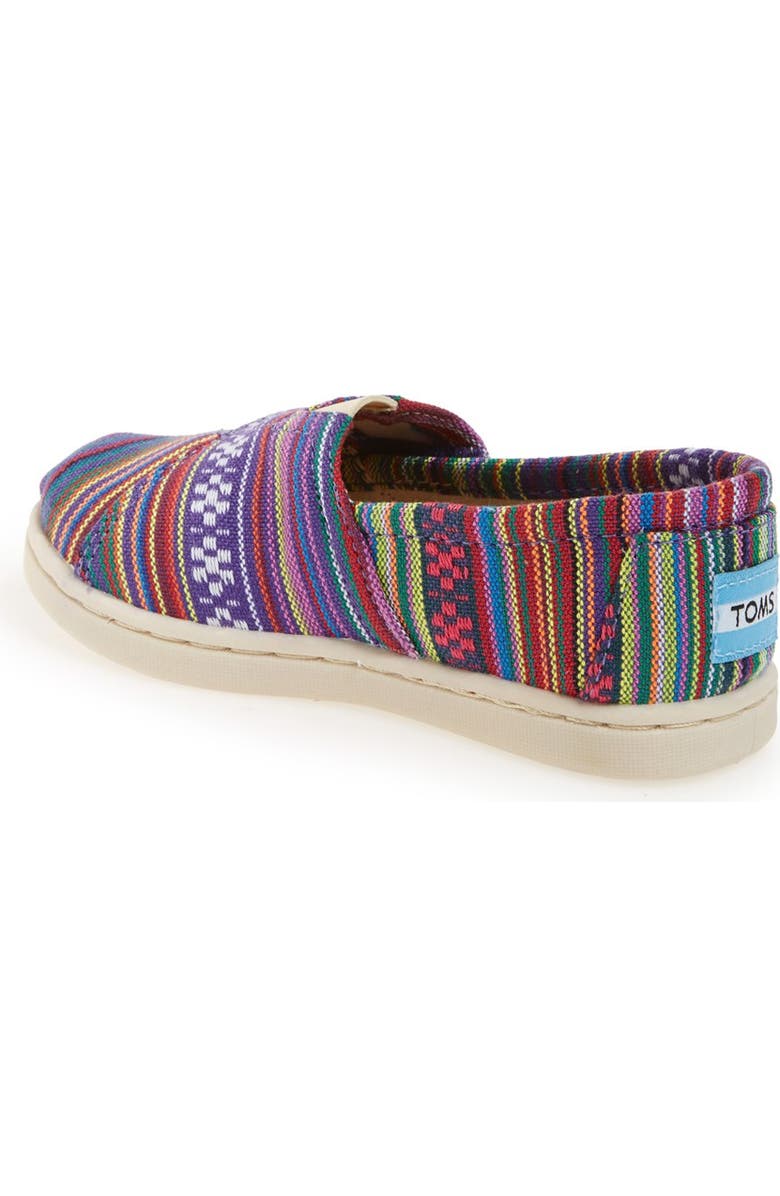 TOMS 'Classic Tiny - Colorblock' Slip-On, Alternate, color,