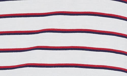 L AGENCE L'AGENCE LUCILLE STRIPE BOAT NECK TOP