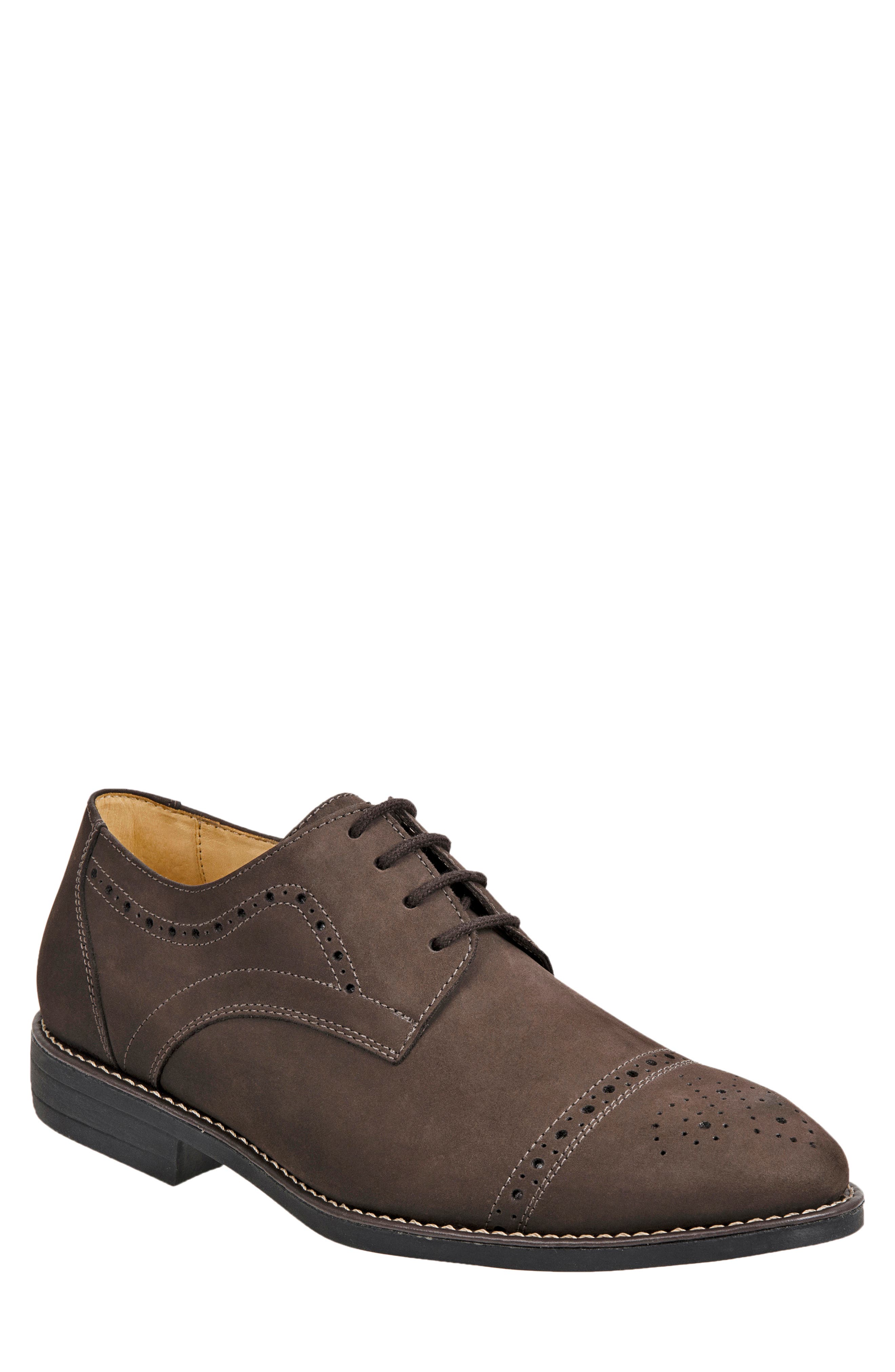 Sandro Moscoloni Avery Cap Toe Derby, Main, color, 