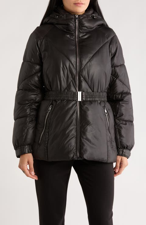 Missy Belted Puffer Coat