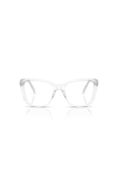 Swarovski 53mm Irregular Optical Glasses In Transparent