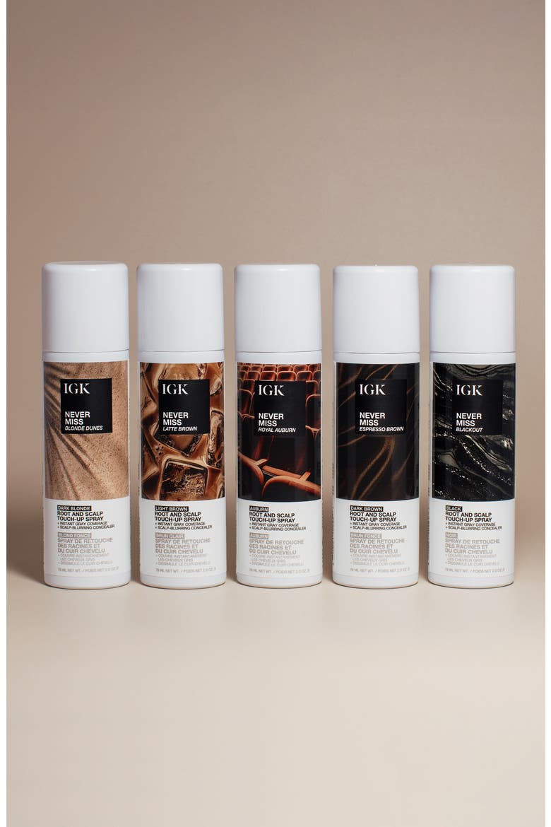 Never Miss Root & Scalp Touch-Up Spray, Alternate, color, BLACK