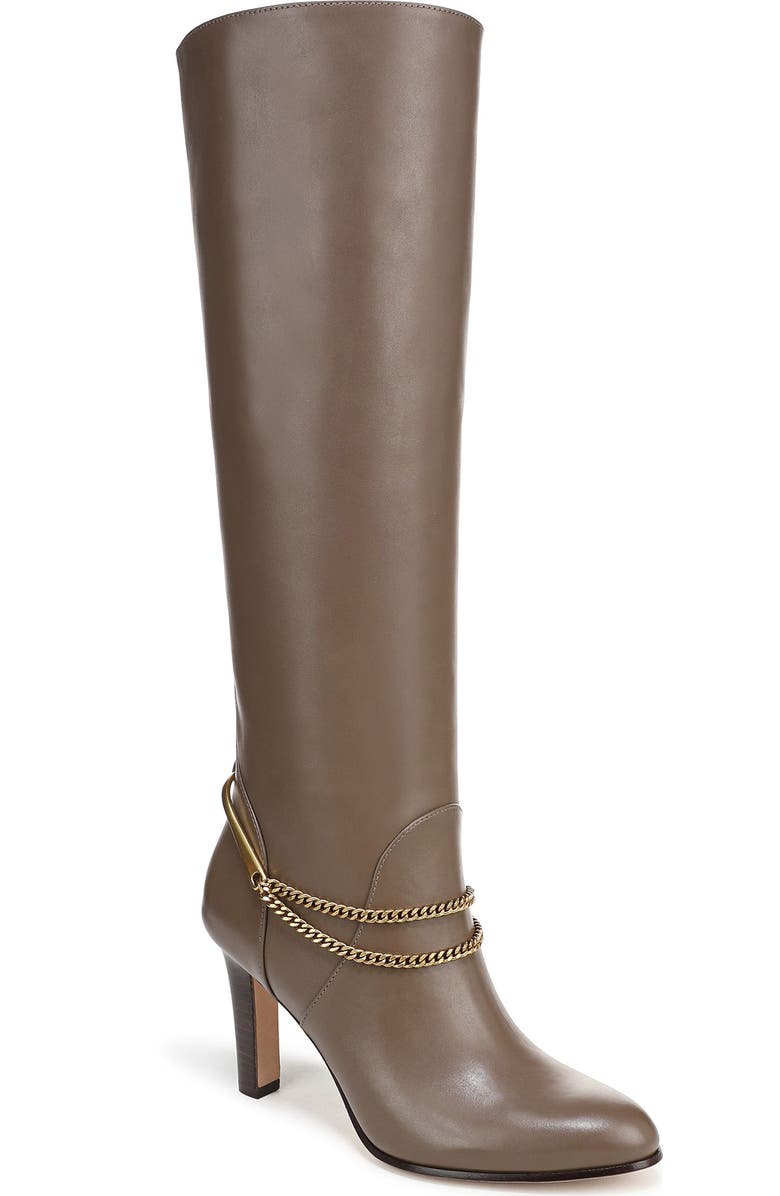 Veronica Beard Tarian Knee High Boot, Main, color, Bark