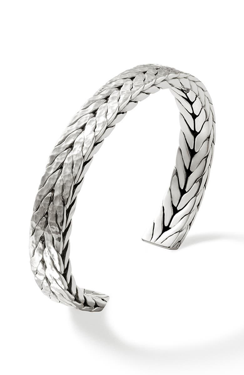 John Hardy Hammered Cuff Bracelet, Alternate, color, 