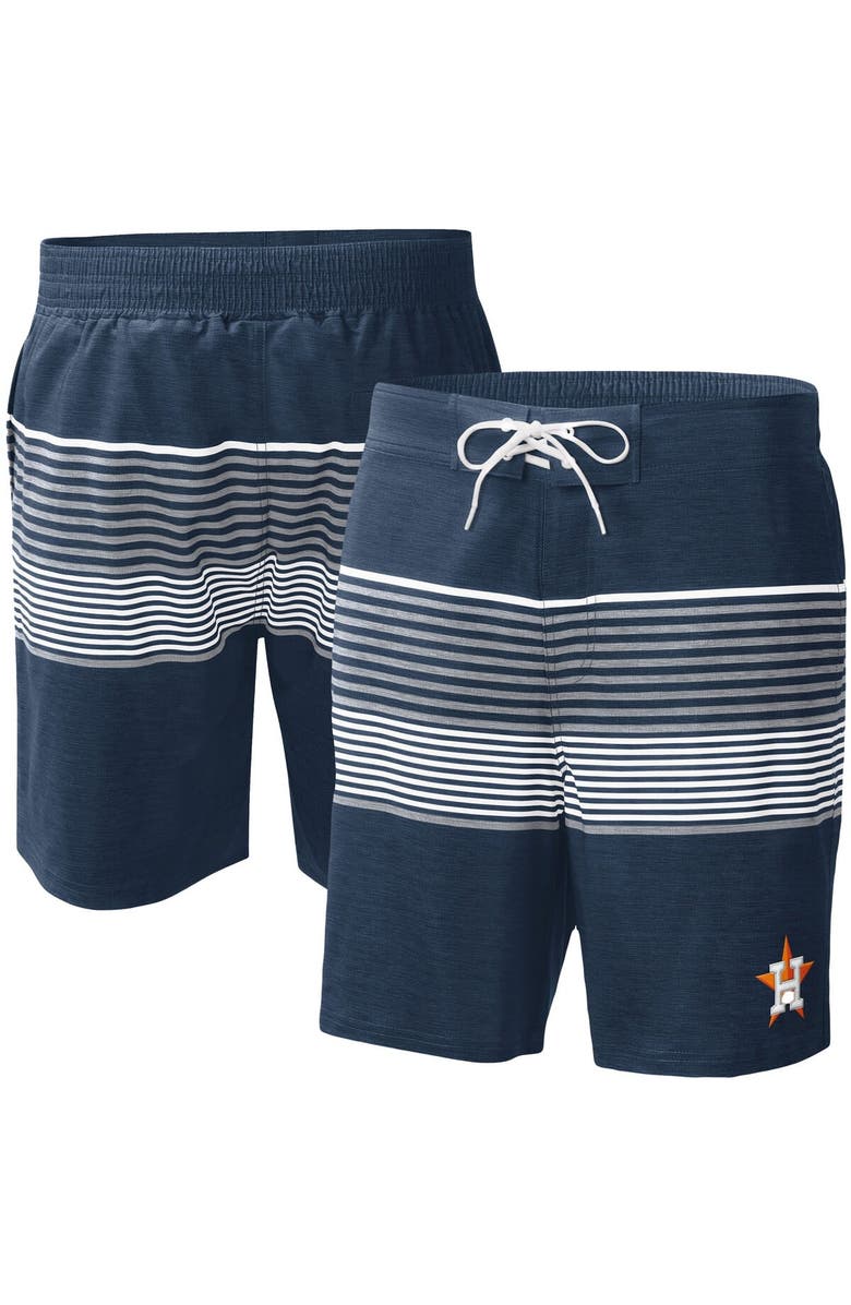 G-III SPORTS BY CARL BANKS Men's G-III Sports by Carl Banks  Navy Houston Astros Coastline Volley Swim Shorts, Alternate, color, Navy