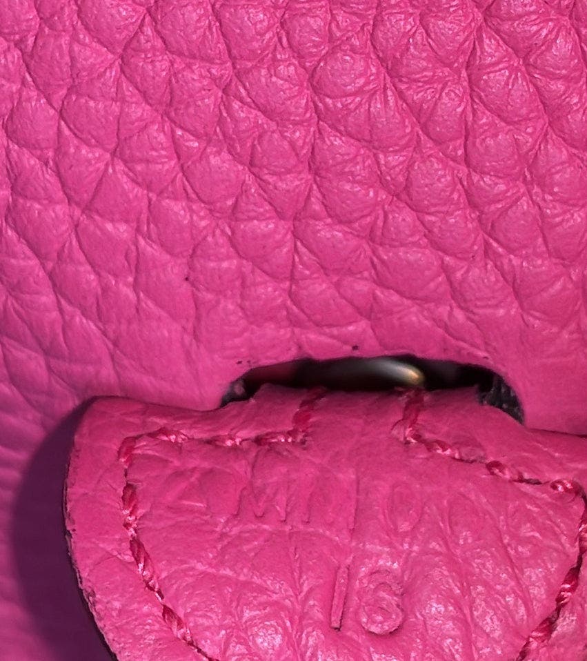 Pre-Owned Hermes Evelyne Bag Gen III Clemence TPM, Alternate, color, Magnolia