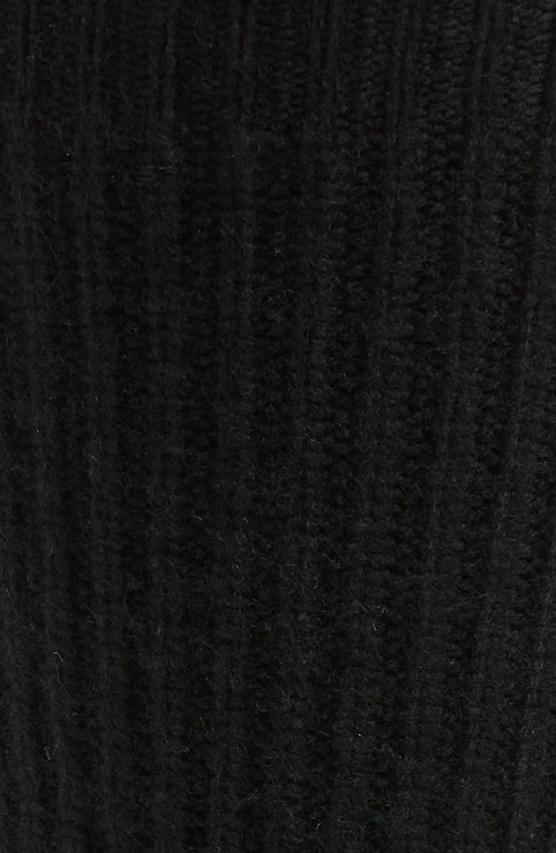 Vince Shaker Knit Wool & Cashmere Crew Socks, Alternate, color, 