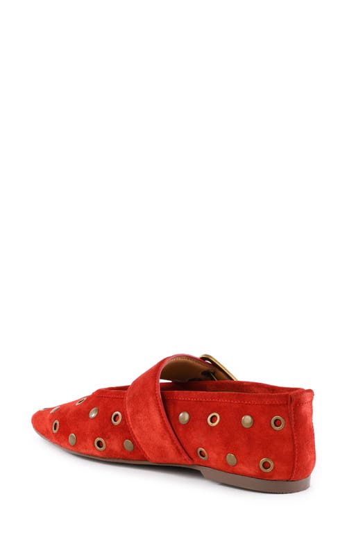 Seychelles Abbey Pointed Toe Flat In Red