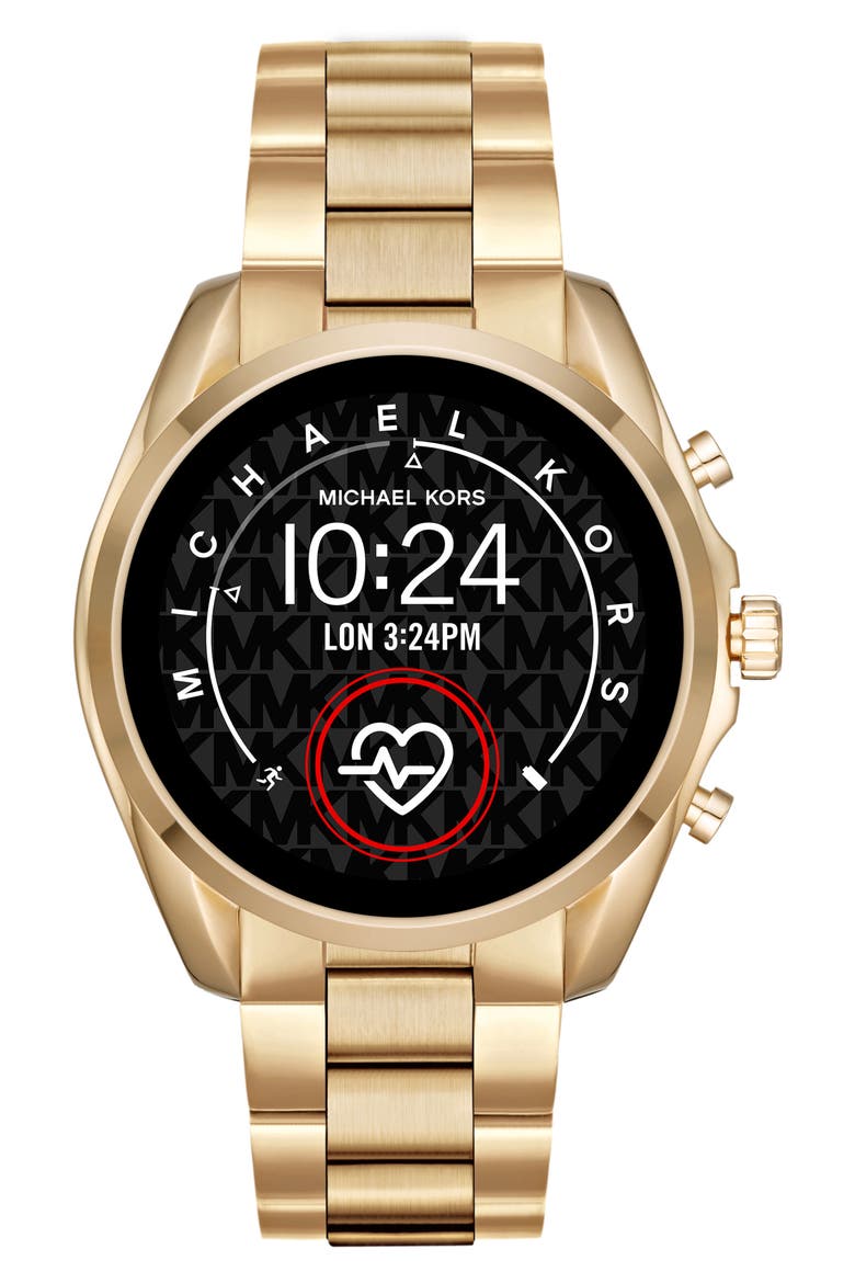 Gen 5 Bradshaw Bracelet Smart Watch, 44mm, Main, color, GOLD/ COLOR DISPLAY/ GOLD