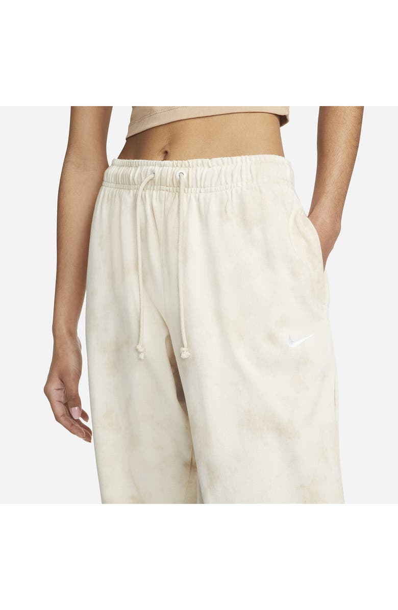 Nike Tie Dye Cotton Joggers, Alternate, color, Sanddrift/ White