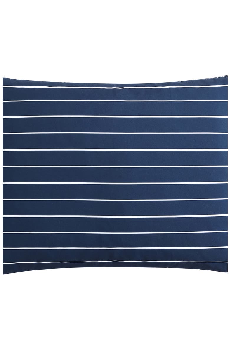 Longdale Stripe Comforter & Sham Set, Alternate, color, NAVY BLUE