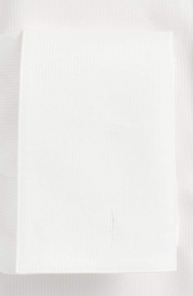 BOSS 'Marlyn' Sharp Fit Stripe French Cuff Tuxedo Shirt, Alternate, color,