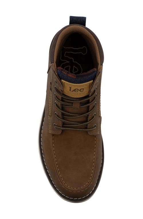Lee Waylon Lace-up Boot In Brown