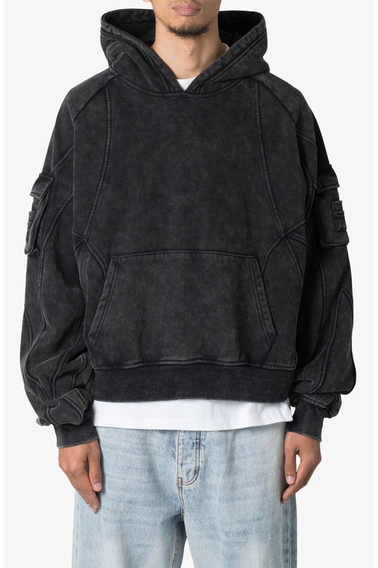 Oversize Pullover Hoodie, Main, color, CHARCOAL GREY