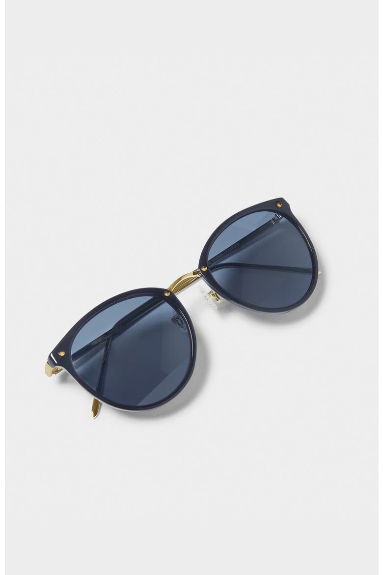 Santorini Sunglasses, Alternate, color, Navy
