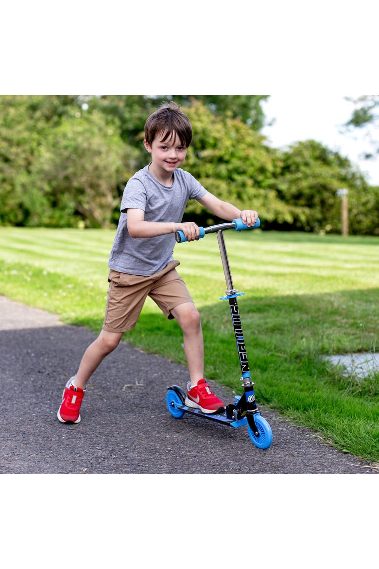 Nebulus Adjustable Black and Blue Scooter, Alternate, color, Multicolored