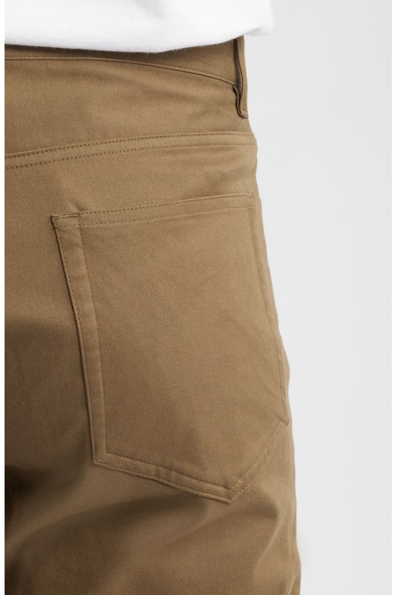 Raffi Soft Stretch Cotton & Lyocell Slim Leg Pants, Alternate, color, DUFFLE