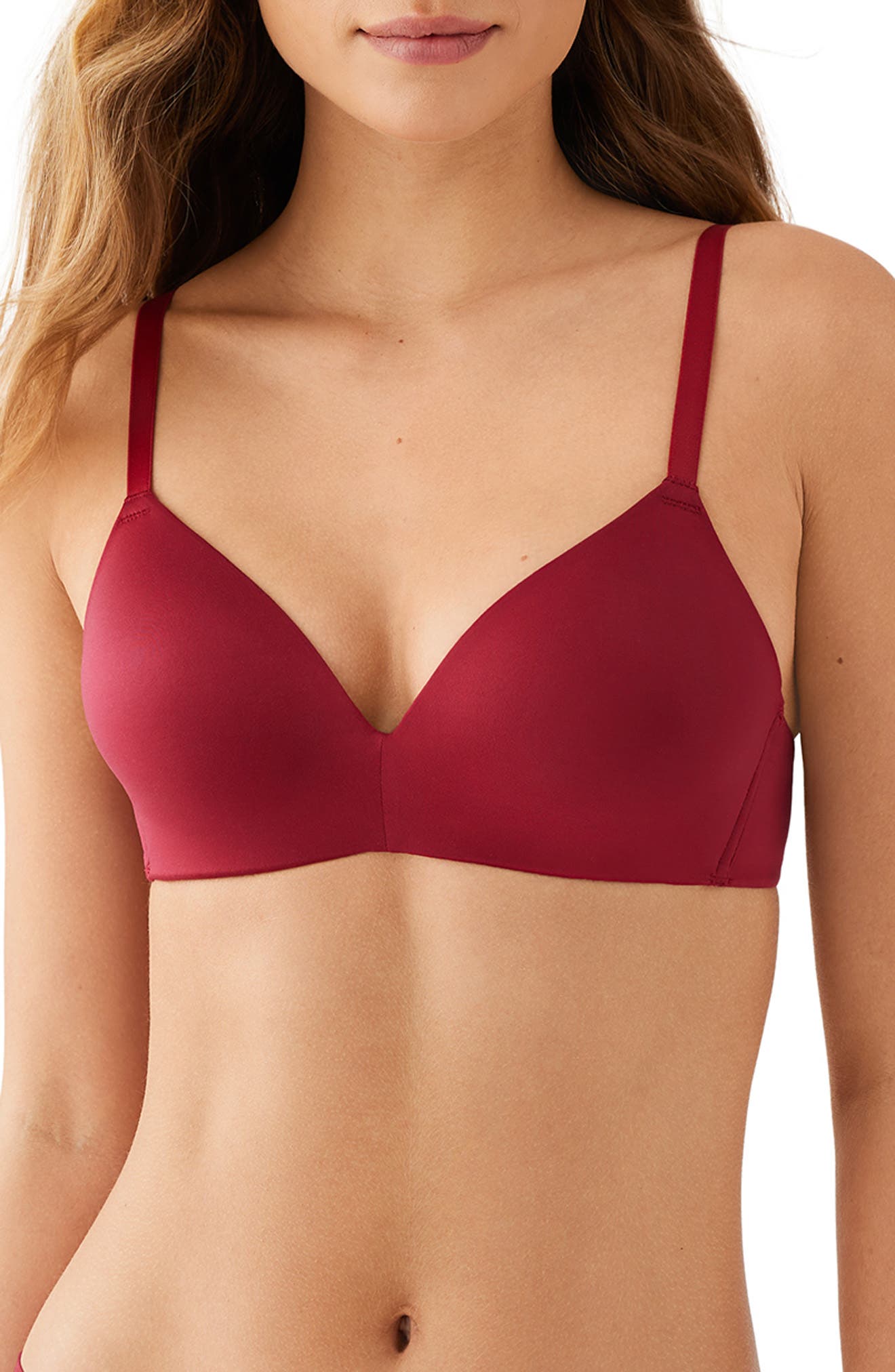 wine colored bralette