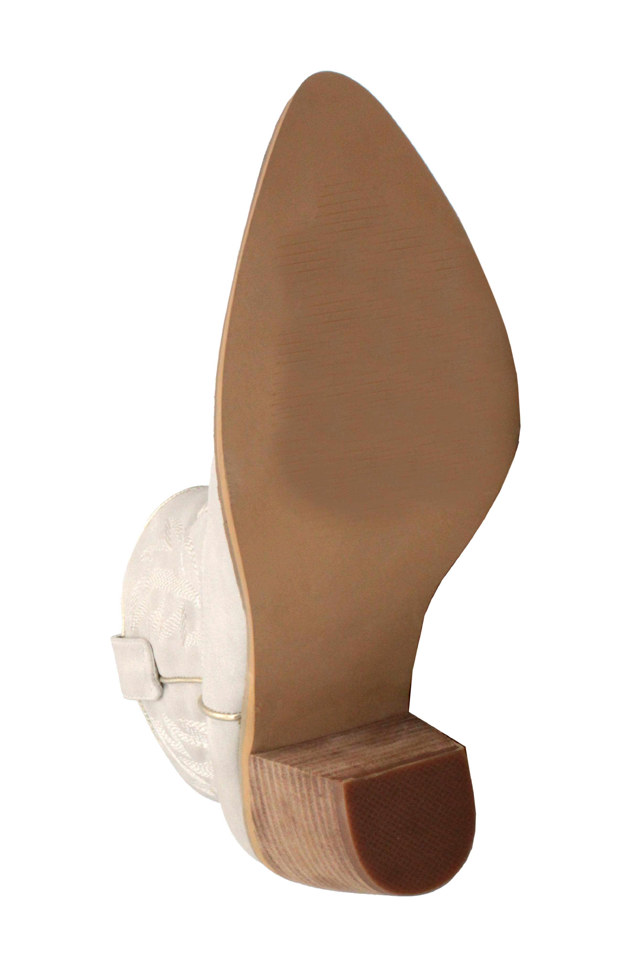 Very Volatile Taylor Metal Toe Western Boot, Alternate, color, Off White