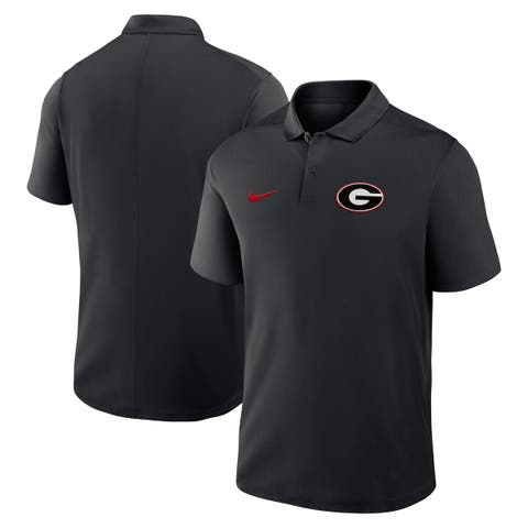 Men's Nike Black Georgia Bulldogs Primetime Victory Primary Logo Performance Polo