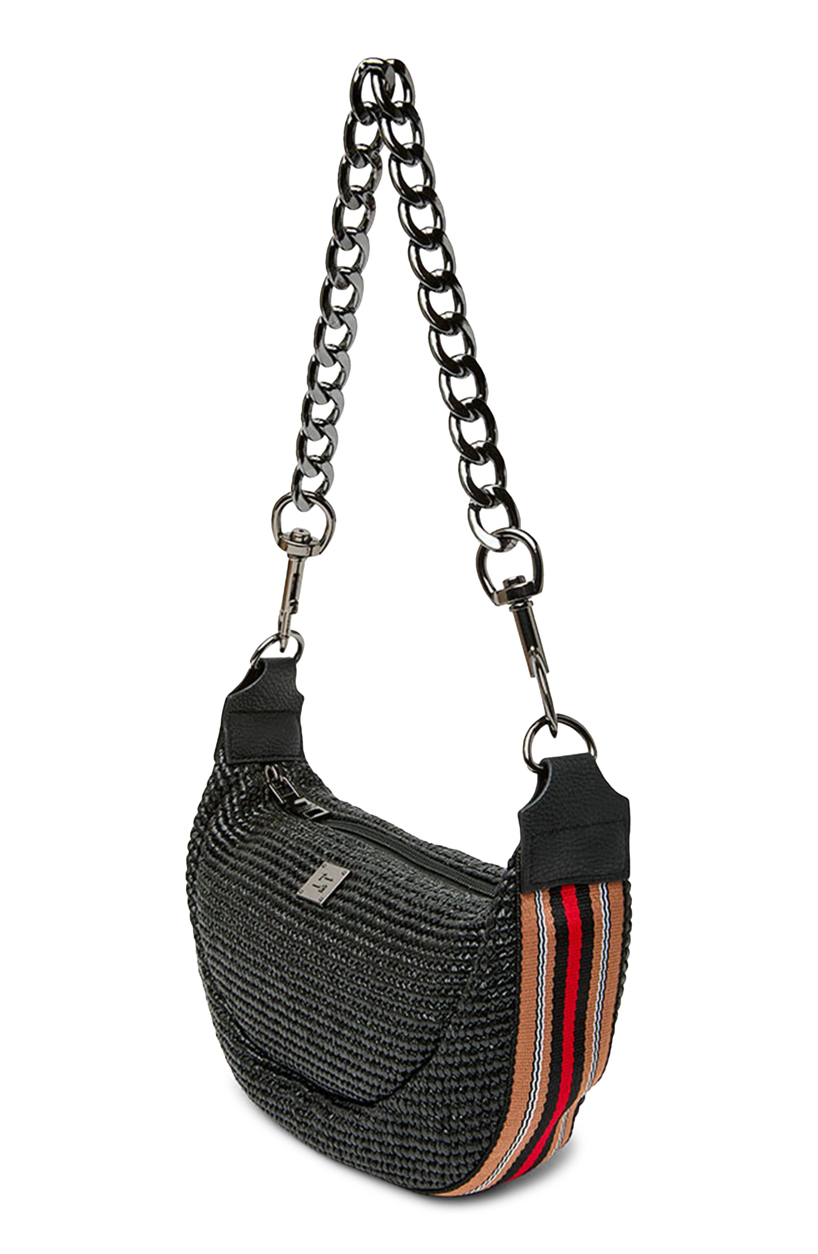 THINK ROYLN Tiny Dancer Raffia Shoulder Bag, Alternate, color, 